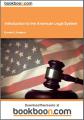 Small book cover: Introduction to the American Legal System