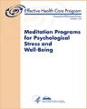 Small book cover: Meditation Programs for Psychological Stress and Well-Being