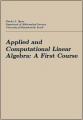 Small book cover: Applied and Computational Linear Algebra: A First Course