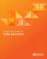 Book cover: Clinical Practice Handbook for Safe Abortion