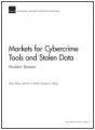 Book cover: Markets for Cybercrime Tools and Stolen Data: Hackers' Bazaar