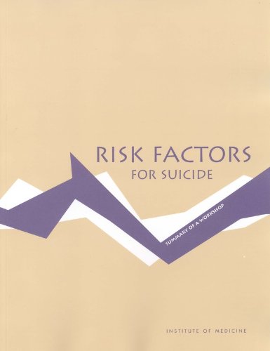 Large book cover: Risk Factors For Suicide