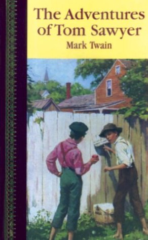 Large book cover: The Adventures of Tom Sawyer