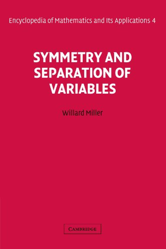 Large book cover: Symmetry and Separation of Variables