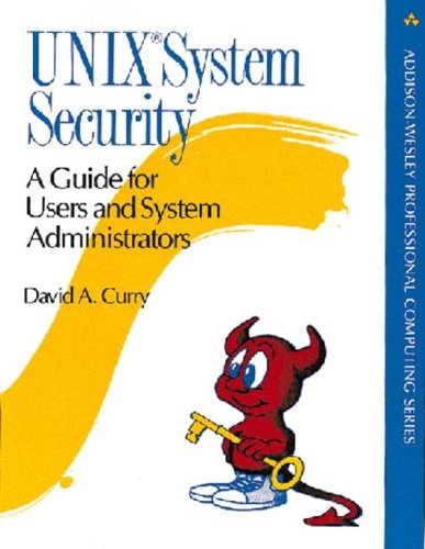 Large book cover: UNIX System Security: A Guide for Users and System Administrators