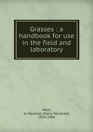 Large book cover: Grasses: a handbook for use in the field and laboratory