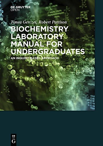 Large book cover: Biochemistry Laboratory Manual For Undergraduates