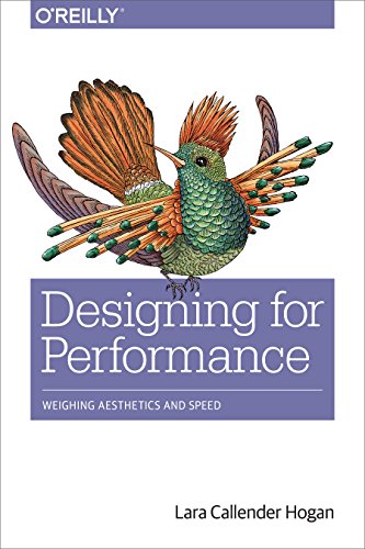 Large book cover: Designing for Performance: Weighing Aesthetics and Speed