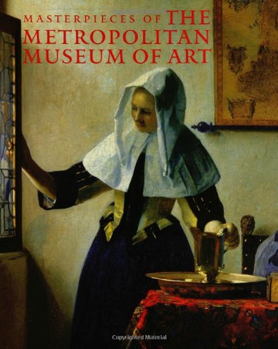 Large book cover: Masterpieces of The Metropolitan Museum of Art