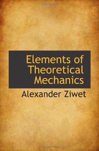 Large book cover: Elements of Theoretical Mechanics