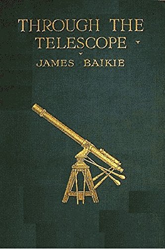 Large book cover: Through the Telescope