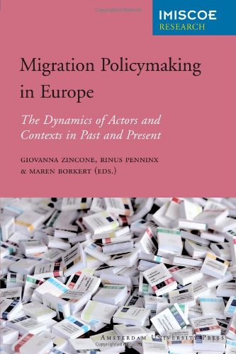 Large book cover: Migration Policymaking in Europe