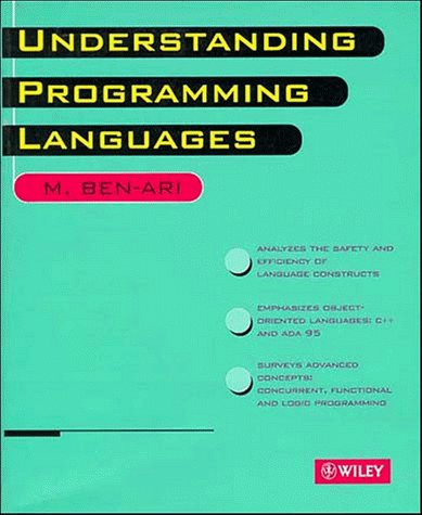 Large book cover: Understanding Programming Languages