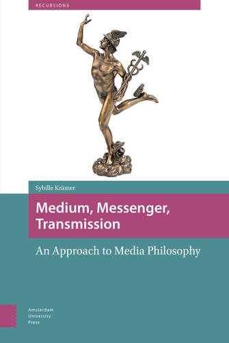 Large book cover: Medium, Messenger, Transmission: An Approach to Media Philosophy