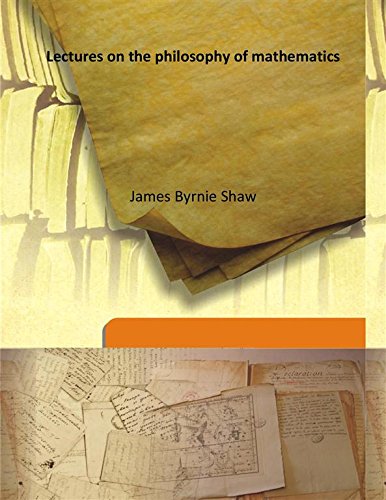 Large book cover: Lectures on the Philosophy of Mathematics