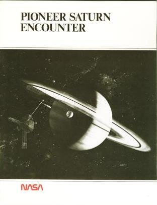 Large book cover: Pioneer Saturn Encounter