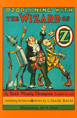 Large book cover: Ozoplaning with the Wizard of Oz