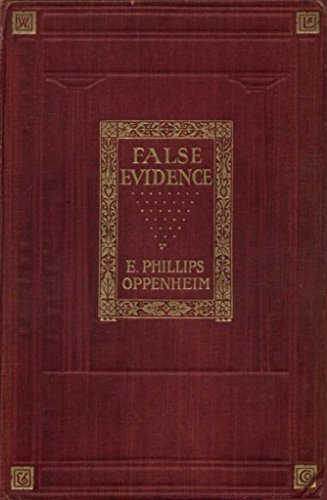 Large book cover: False Evidence