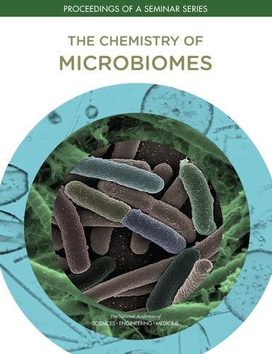 Large book cover: The Chemistry of Microbiomes