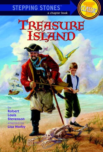Large book cover: Treasure Island