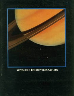 Large book cover: Voyager 1 Encounters Saturn