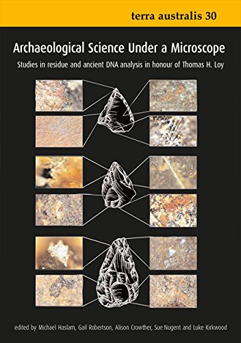 Large book cover: Archaeological Science Under a Microscope