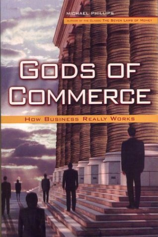 Large book cover: Gods of Commerce: The Big World View of Business