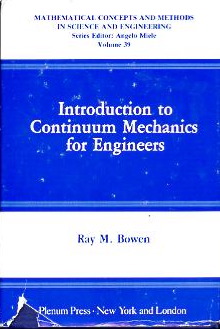 Large book cover: Introduction to Continuum Mechanics for Engineers