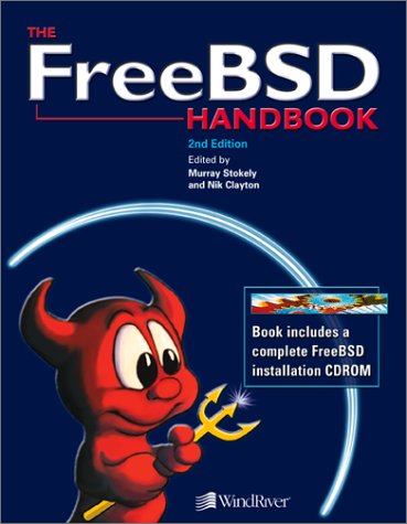 Large book cover: FreeBSD Handbook