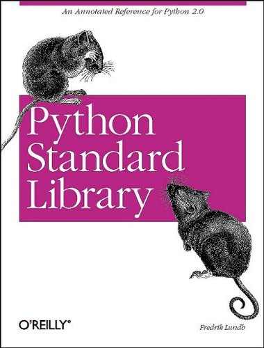 Large book cover: Python Standard Library