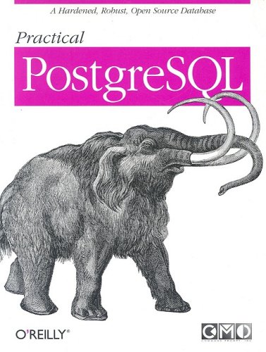 Large book cover: Practical PostgreSQL