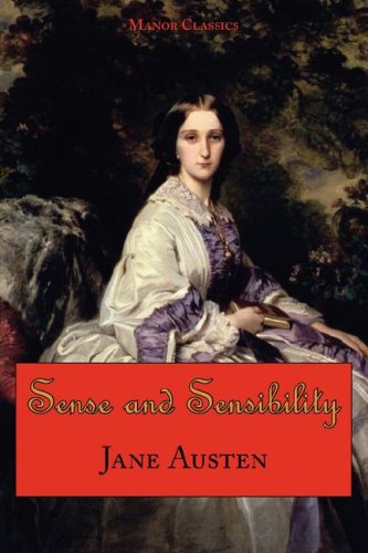 Large book cover: Sense and Sensibility