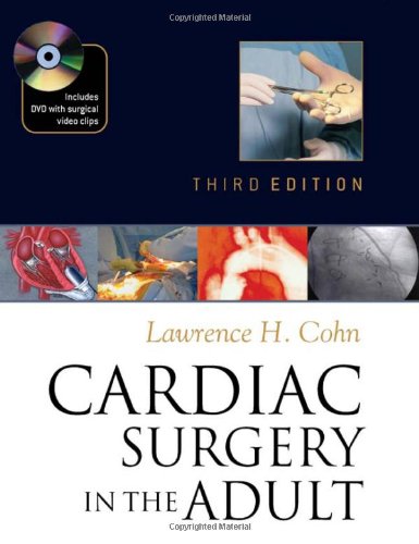 Large book cover: Cardiac Surgery in the Adult