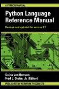 Large book cover: The Python Language Reference Manual