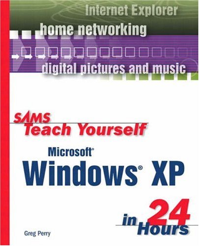 Large book cover: Sams Teach Yourself Microsoft Windows XP in 24 Hours