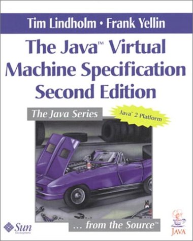 Large book cover: The Java Virtual Machine Specification, 2nd Edition
