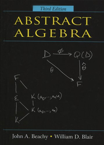Large book cover: Abstract Algebra