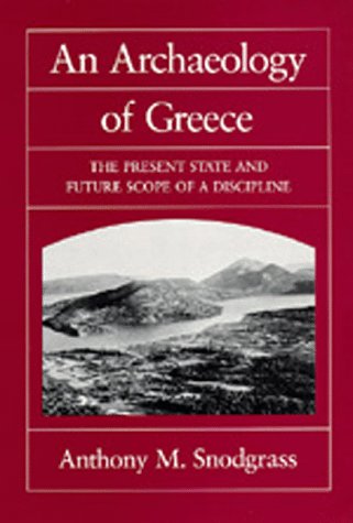 Large book cover: An Archaeology of Greece