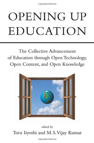 Large book cover: Opening Up Education