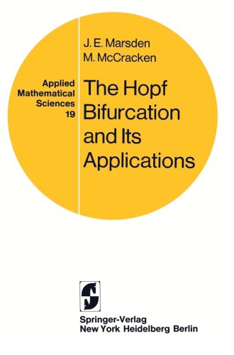 Large book cover: The Hopf Bifurcation and Its Applications