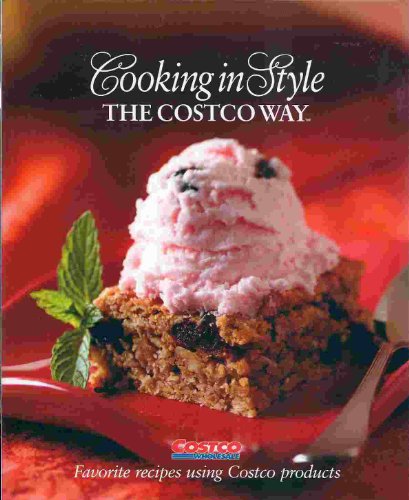 Large book cover: Cooking in Style the Costco Way