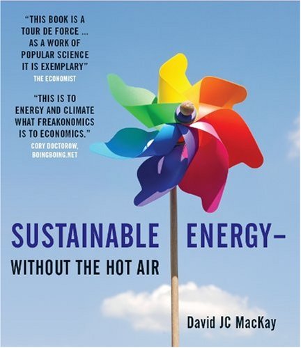 Large book cover: Sustainable Energy - Without the Hot Air