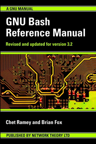 Large book cover: GNU Bash Reference Manual