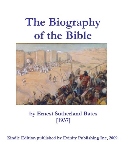 Large book cover: The Biography of the Bible