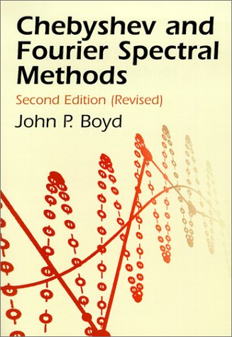 Large book cover: Chebyshev and Fourier Spectral Methods