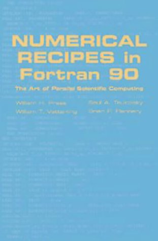 Large book cover: Numerical Recipes in Fortran 90