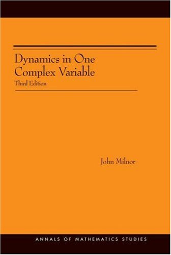 Large book cover: Dynamics in One Complex Variable