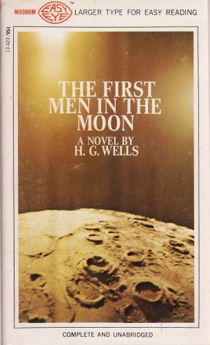 Large book cover: The First Men in the Moon