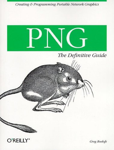 Large book cover: PNG: The Definitive Guide