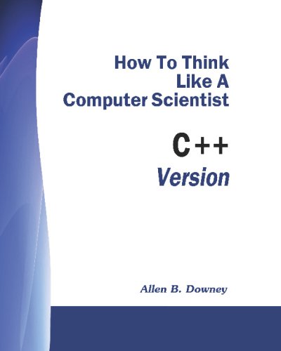 Large book cover: How to think like a Computer Scientist (C++ Version)